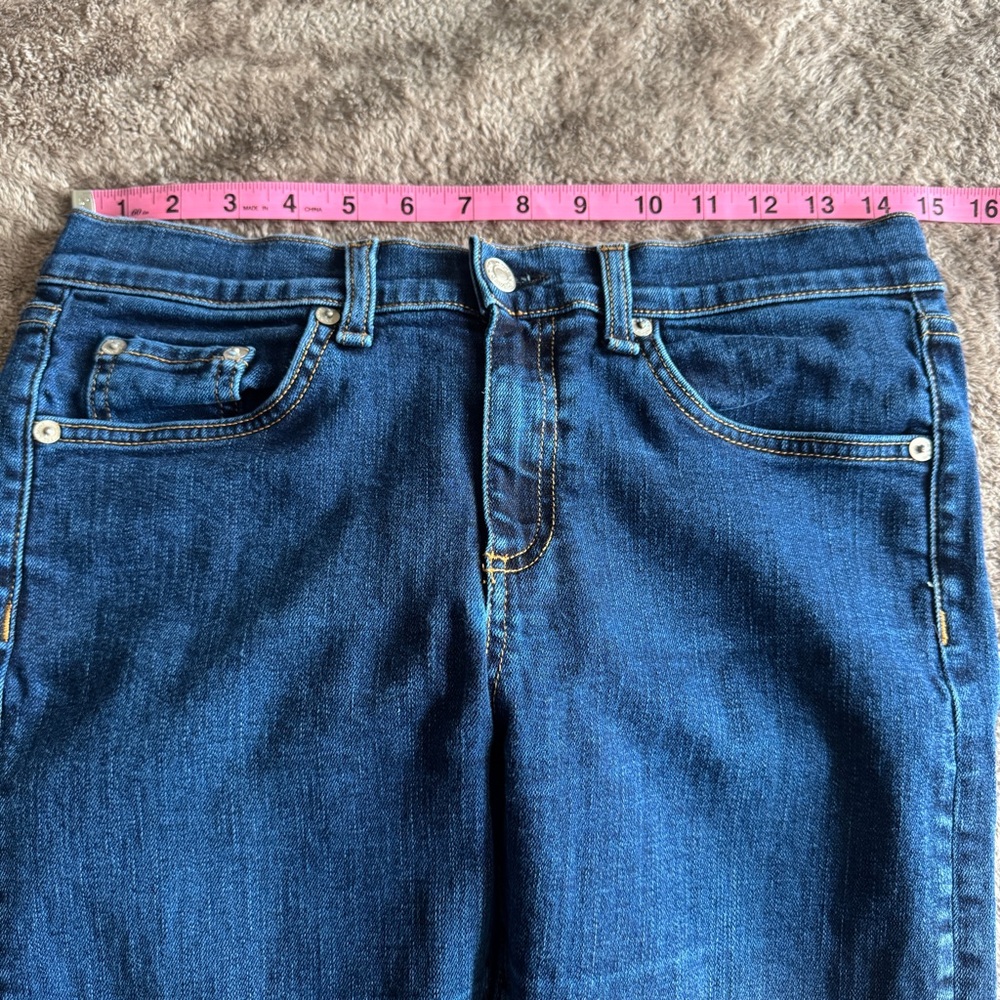RAG & BONE | high rise blue / bruin denim jeans SIZE 29 - Picture 5 of 10